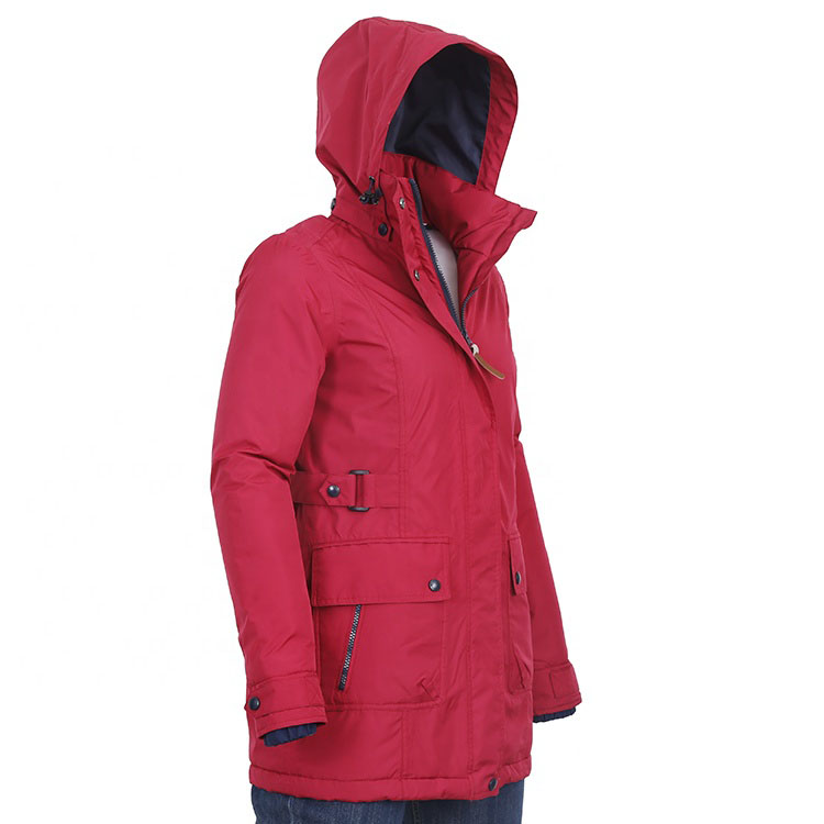 High Quality Woman Winter Sport Waterproof Padded Jacket Insulated Coat