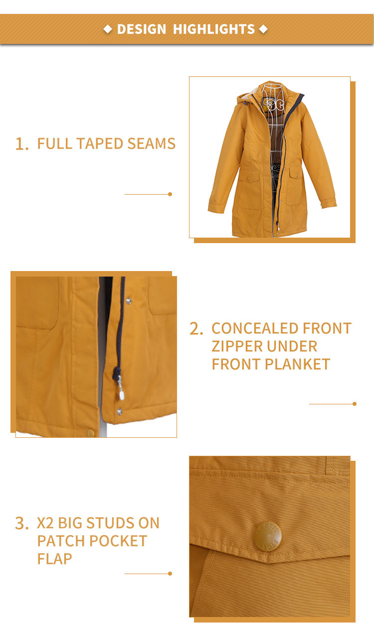 Womens Sherpa Lined Waterproof Jacket Winter Warm Coat Insulated Padded Parka Designer Styling Coat ladies walker long coat/overcoat/parka