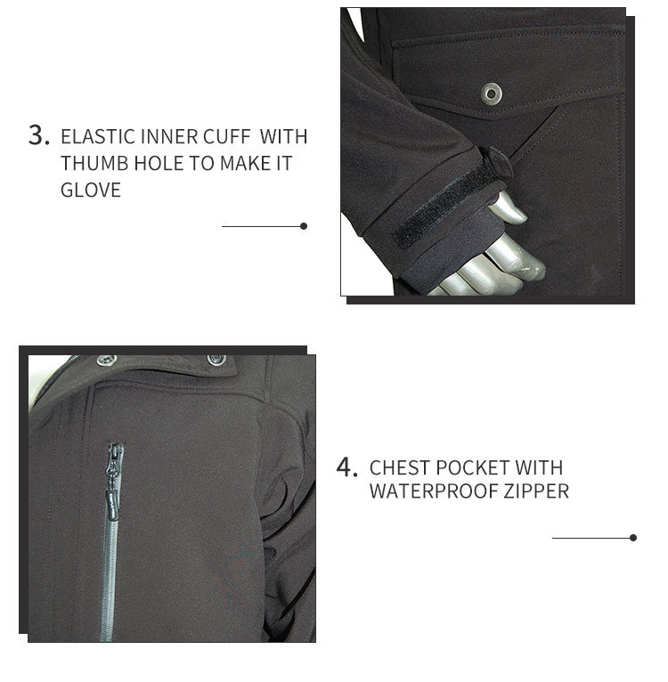Wholesale Quality Mens Waterproof Outdoor Softshell Jacket With Attachable Hood Mens Urban Softshell Coat