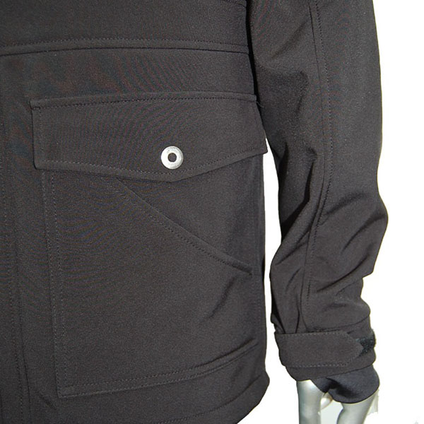 Wholesale Quality Mens Waterproof Outdoor Softshell Jacket With Attachable Hood Mens Urban Softshell Coat